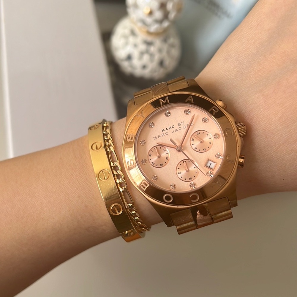 Marc Jacobs Rose Gold Watch